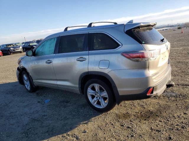  TOYOTA HIGHLANDER 2015 Кремовий