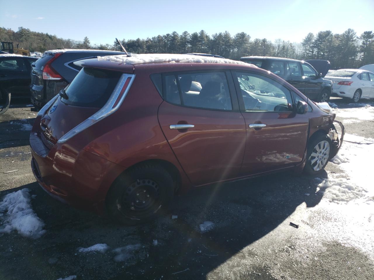 VIN 1N4AZ0CP0EC335662 2014 NISSAN LEAF no.2