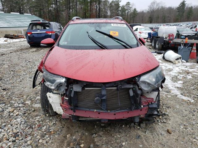  TOYOTA RAV4 2017 Czerwony