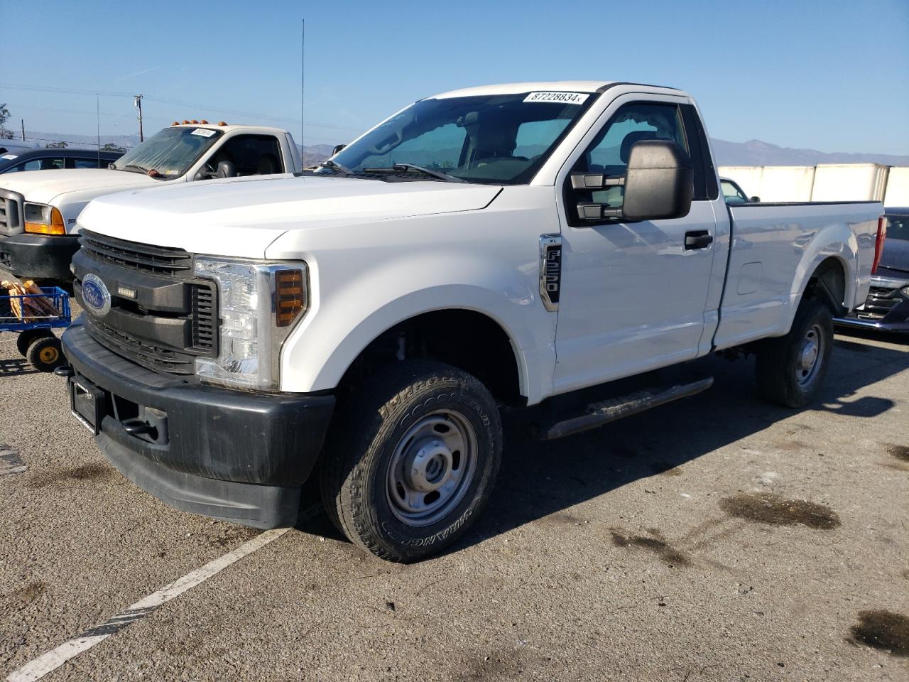 2019 Ford F250 Super Duty VIN: 1FDBF2B65KED69698 Lot: 87228834