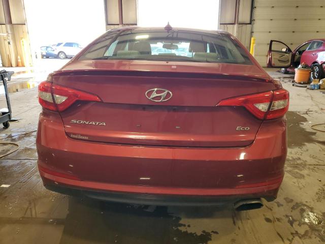  HYUNDAI SONATA 2016 Red