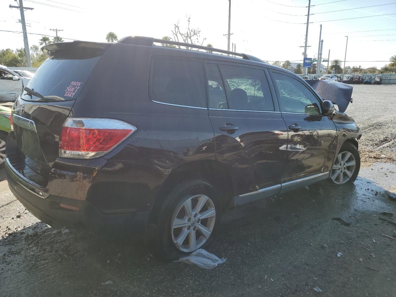 VIN 5TDZK3EH8DS132718 2013 TOYOTA HIGHLANDER no.3