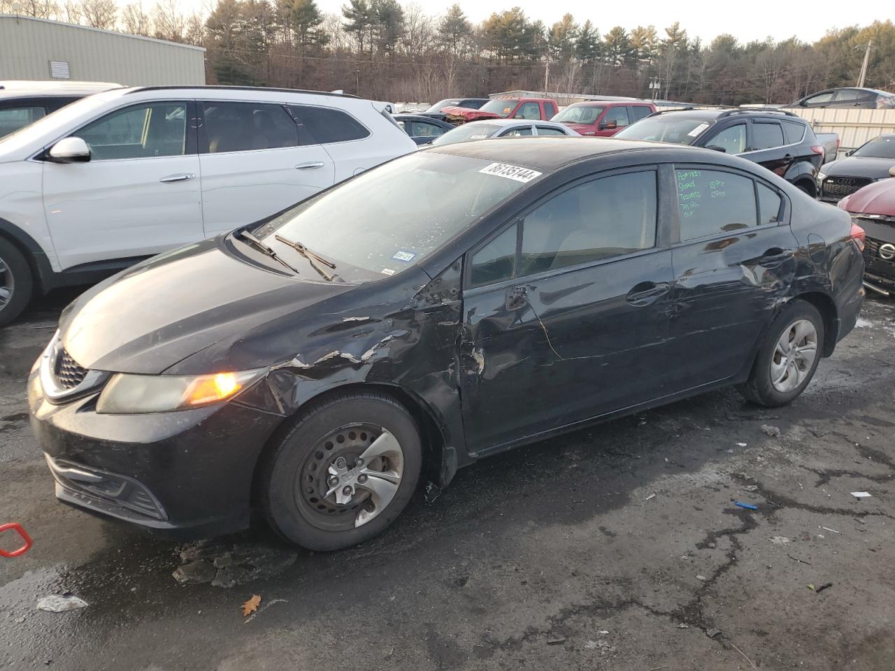 VIN 2HGFB2F57EH527704 2014 HONDA CIVIC no.1