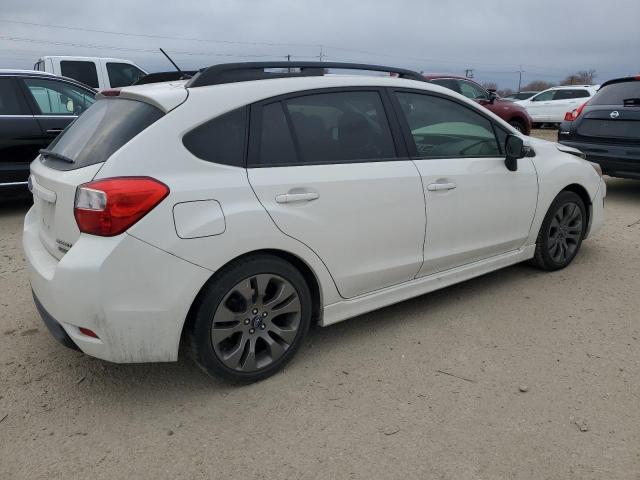  SUBARU IMPREZA 2015 White