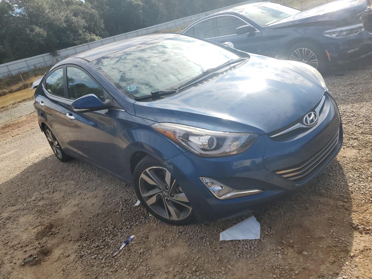 VIN KMHDH4AE5FU455256 2015 HYUNDAI ELANTRA no.4