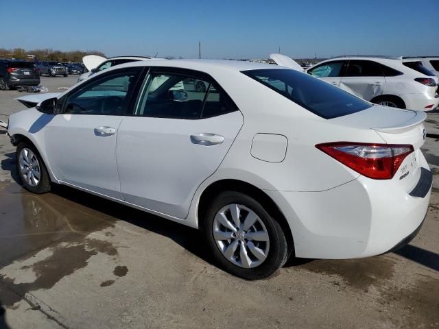  TOYOTA COROLLA 2014 White