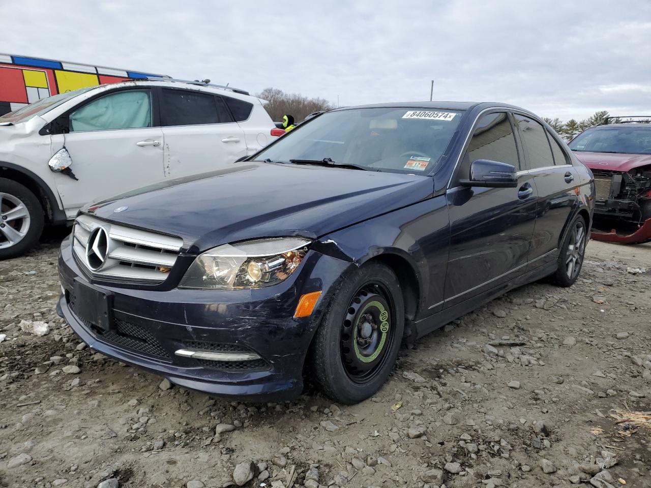 2011 Mercedes-Benz C 300 4Matic للبيع في Windsor، NJ - Water/Flood