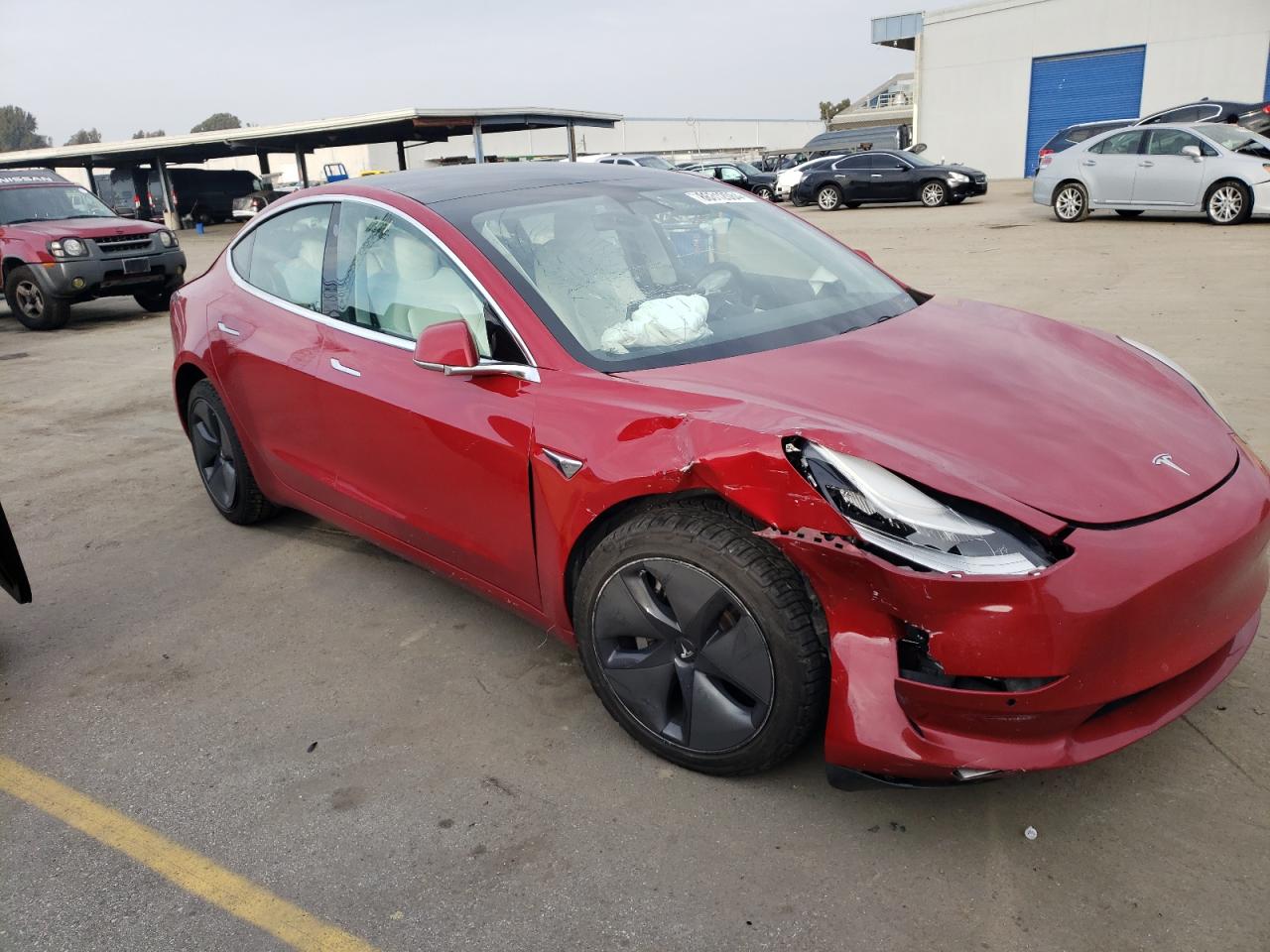 VIN 5YJ3E1EA0KF445168 2019 TESLA MODEL 3 no.4