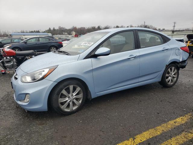 Sedans HYUNDAI ACCENT 2012 Blue