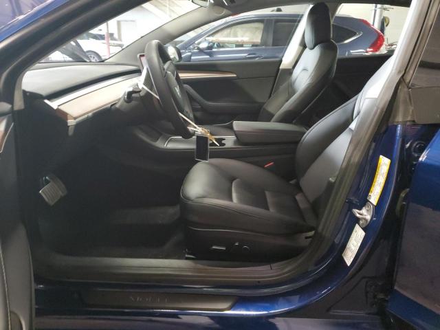  TESLA MODEL 3 2022 Granatowy