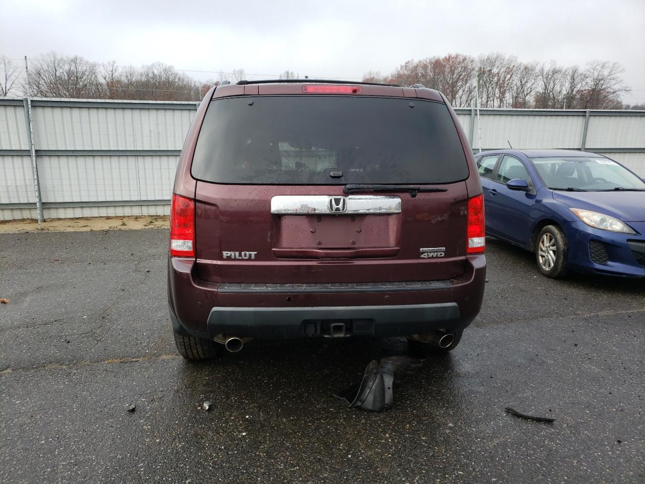 2010 Honda Pilot Touring VIN: 5FNYF4H82AB030655 Lot: 90968455