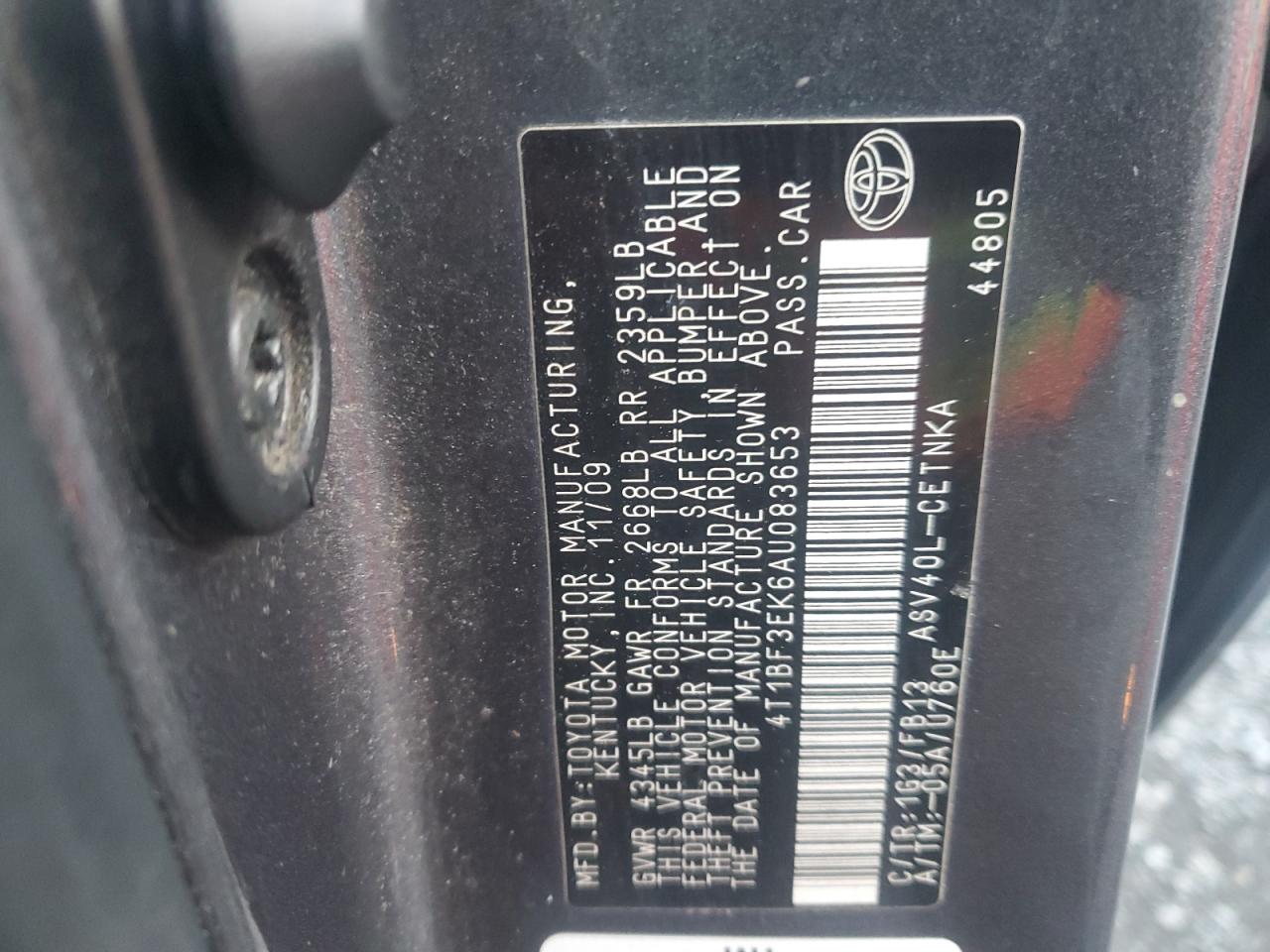 2010 Toyota Camry - Image 12