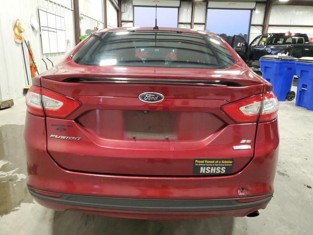  FORD FUSION 2016 Czerwony