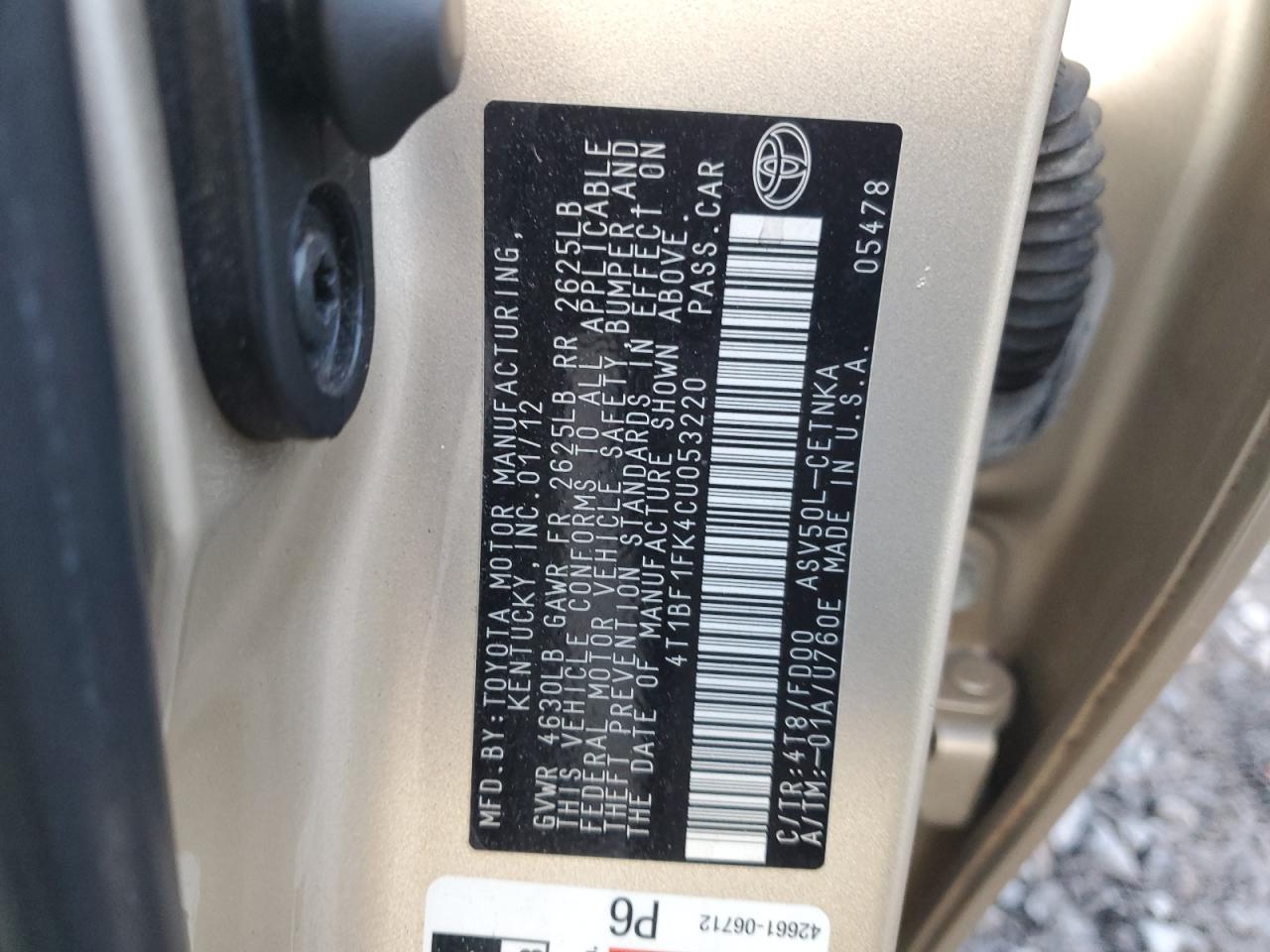 2012 Toyota Camry - Image 12