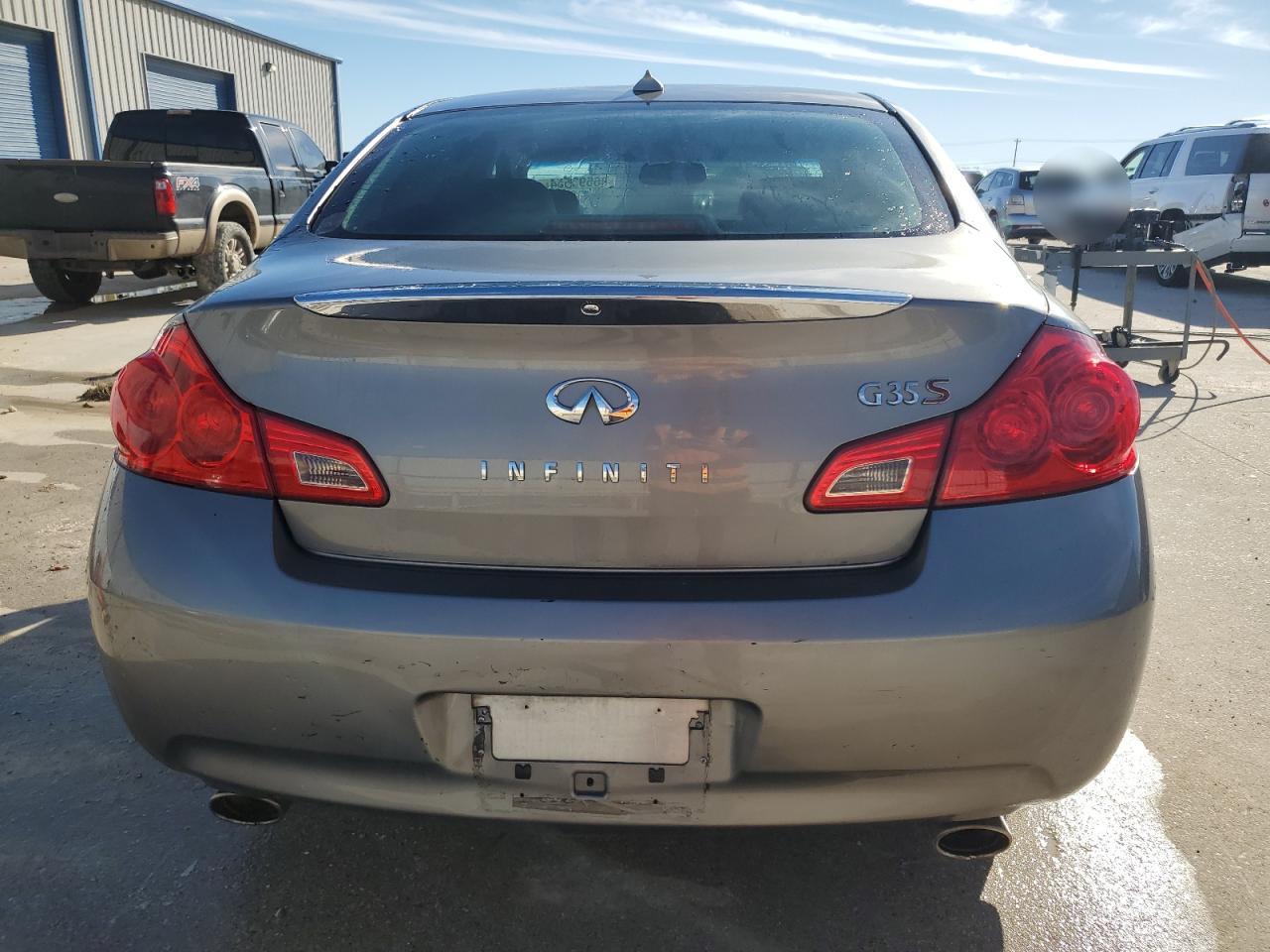 2007 Infiniti G35 VIN: JNKBV61E17M729598 Lot: 86593554