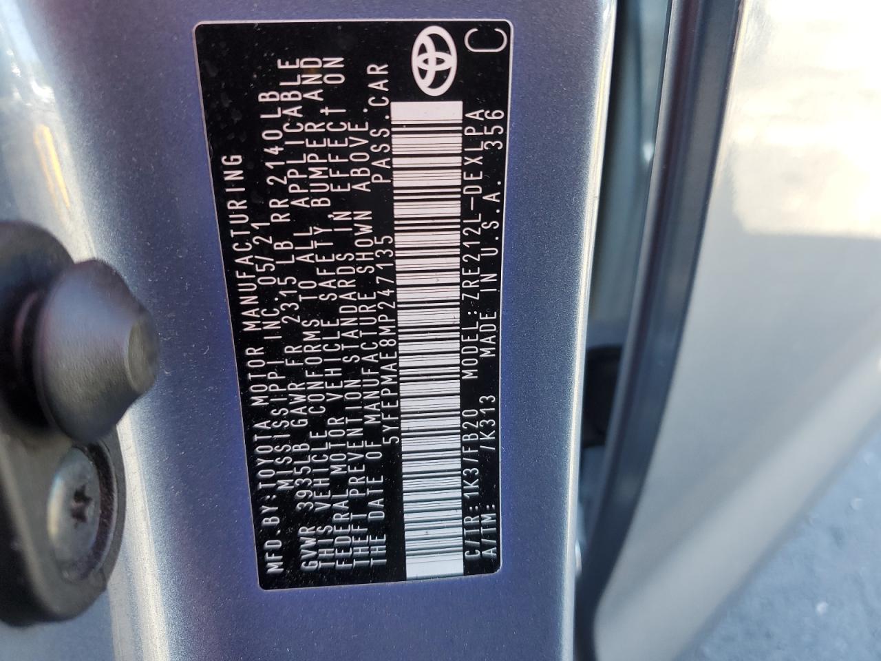 2021 Toyota Corolla - Image 12