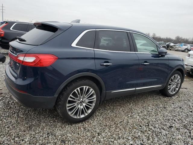  LINCOLN MKX 2018 Синий
