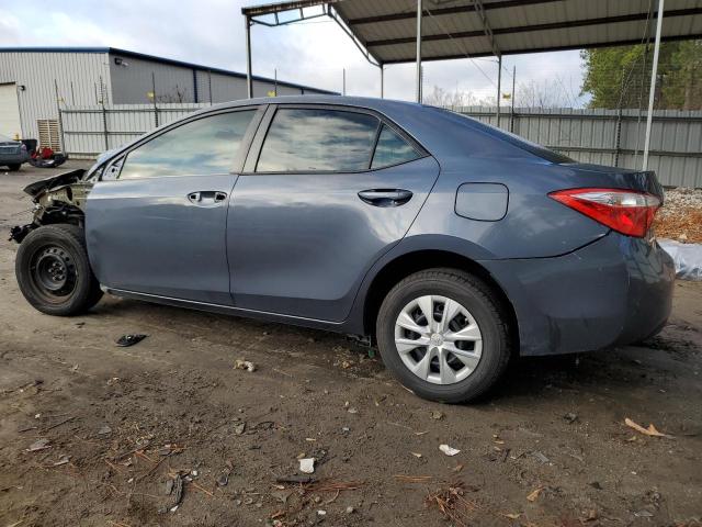  TOYOTA COROLLA 2016 Blue