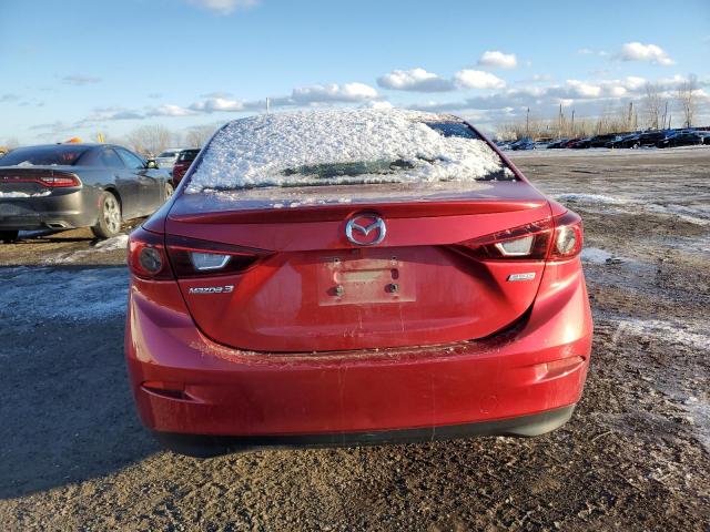 Sedans MAZDA 3 2015 Czerwony