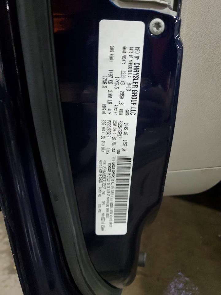2014 Volkswagen Routan Se VIN: 2C4RVABG8ER135197 Lot: 86728604