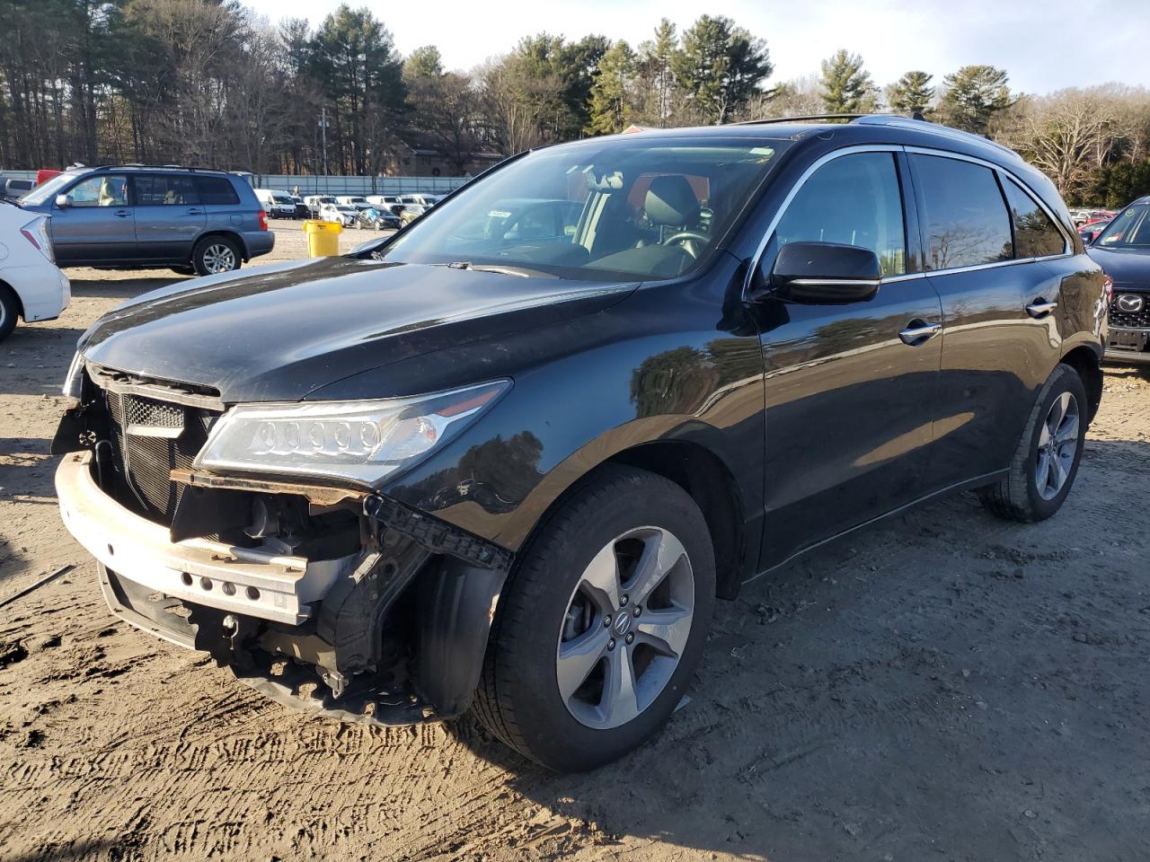 VIN 5FRYD4H23EB015345 2014 ACURA MDX no.1