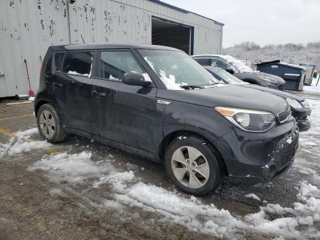  KIA SOUL 2016 Чорний