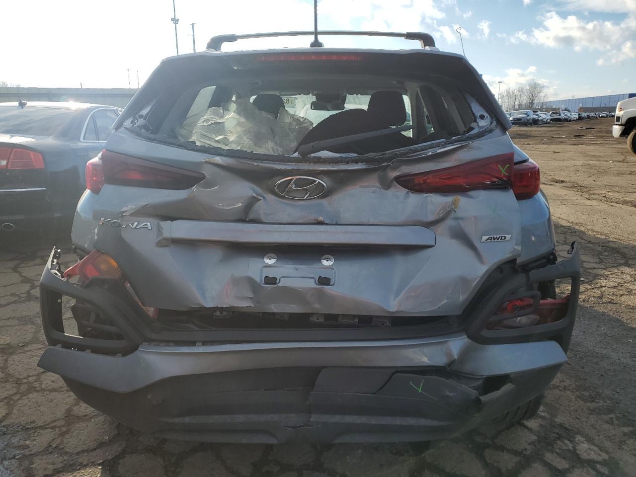 2021 Hyundai Kona Sel VIN: KM8K2CAA1MU704133 Lot: 82661844