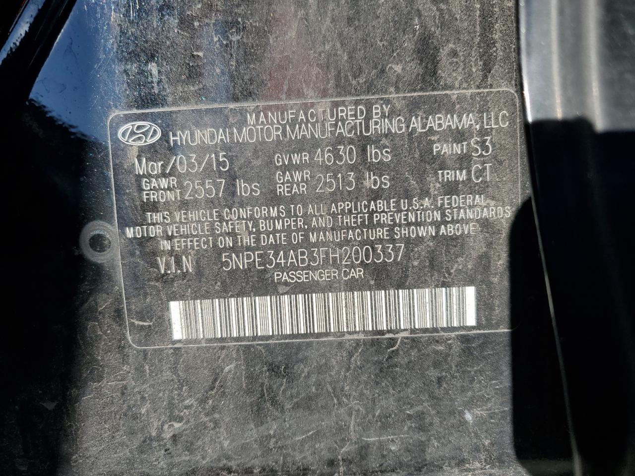 2015 Hyundai Sonata - Image 12
