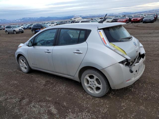  NISSAN LEAF 2013 Srebrny