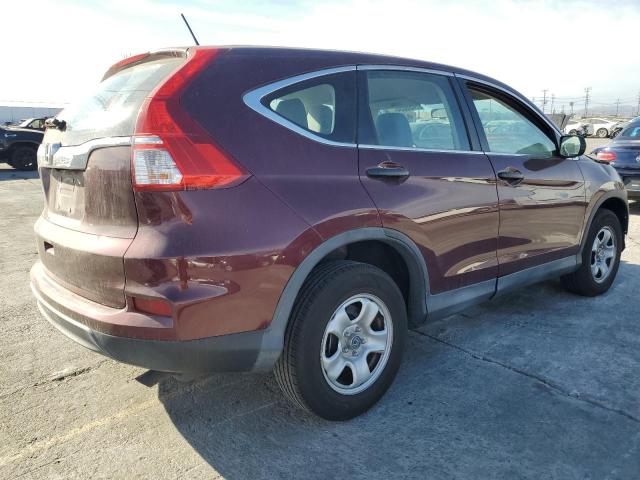  HONDA CRV 2015 Burgundy