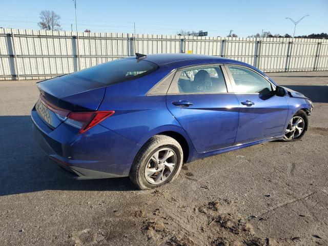  HYUNDAI ELANTRA 2021 Синий