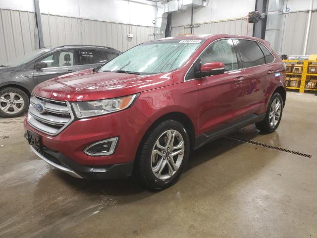  FORD EDGE 2017 Red