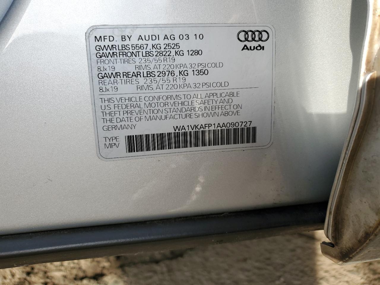 2010 Audi Q5 - Image 15