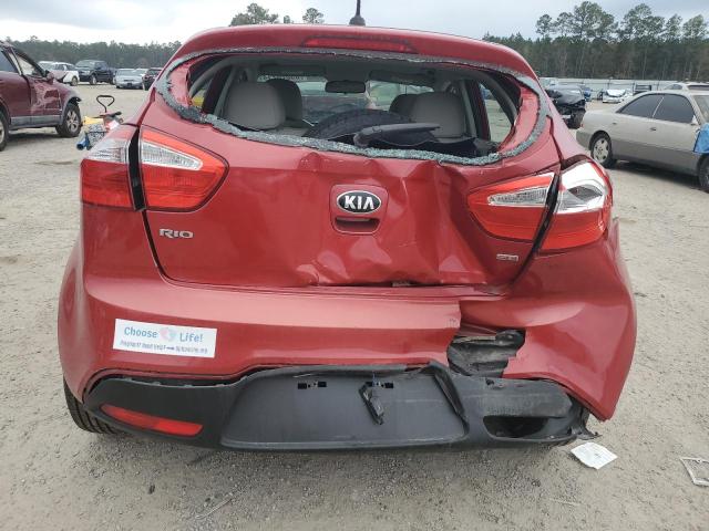  KIA RIO 2013 Red