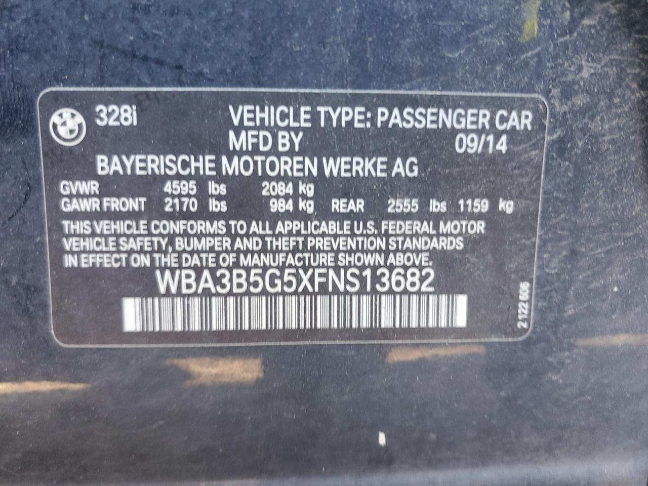 2015 BMW 3er - Image 12