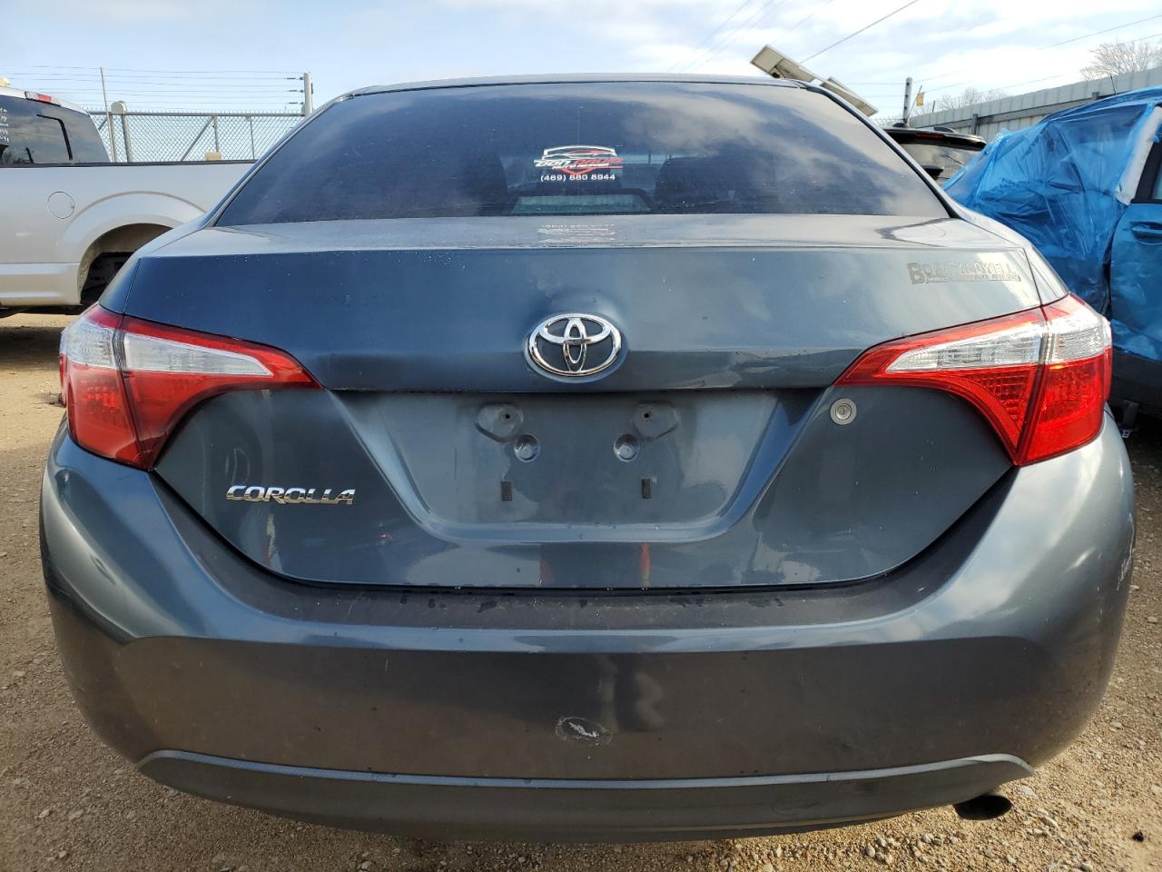 VIN 2T1BURHE1GC666866 2016 TOYOTA COROLLA no.6