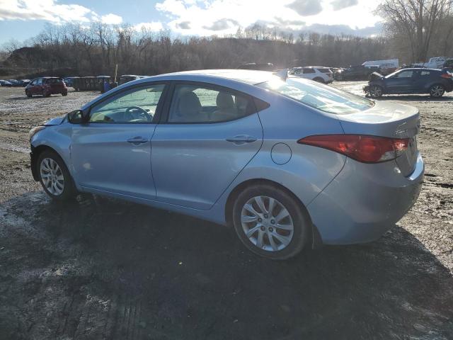  HYUNDAI ELANTRA 2012 Синий