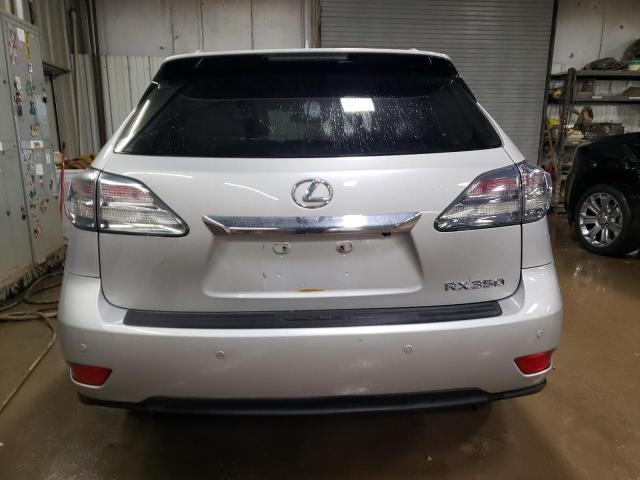 Паркетники LEXUS RX350 2012 Серебристый