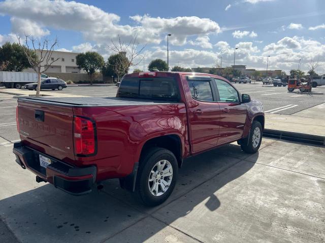  CHEVROLET COLORADO 2021 Czerwony