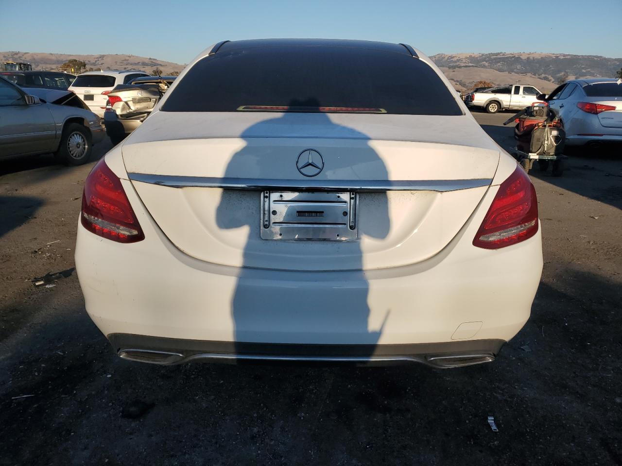 VIN 55SWF4KB8FU003168 2015 MERCEDES-BENZ C-CLASS no.6