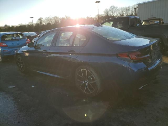  BMW 5 SERIES 2021 Blue