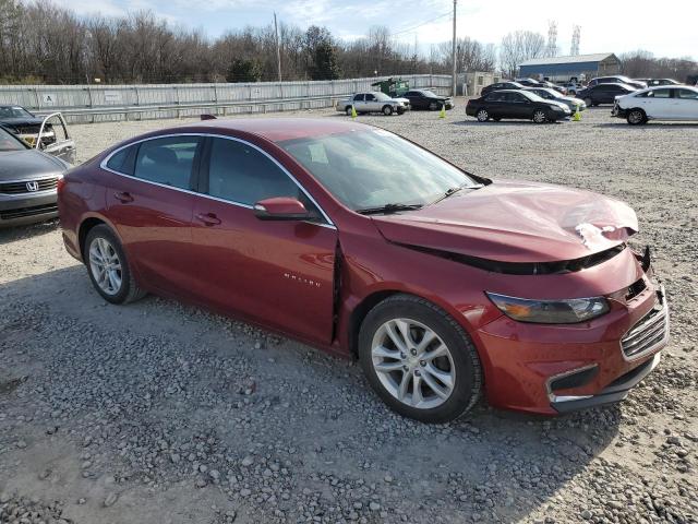  CHEVROLET MALIBU 2018 Червоний