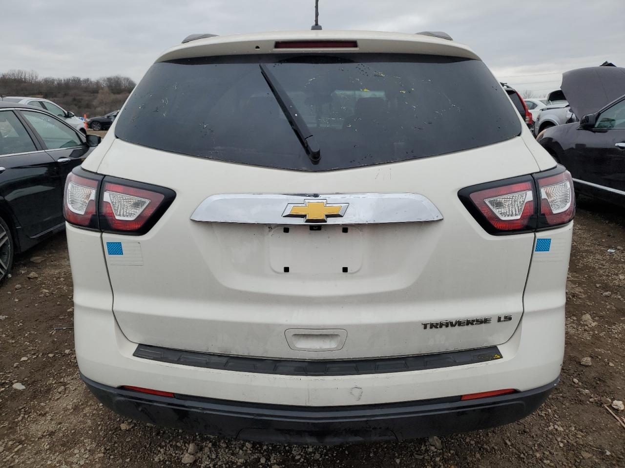 VIN 1GNKRFED5DJ256381 2013 CHEVROLET TRAVERSE no.6