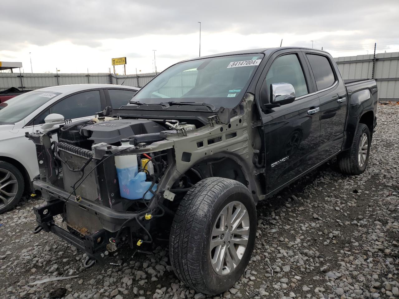 2016 GMC Canyon Slt VIN: 1GTG6DE30G1258997 Lot: 84147004