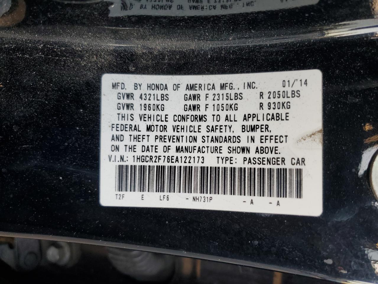 2014 Honda Accord - Image 12