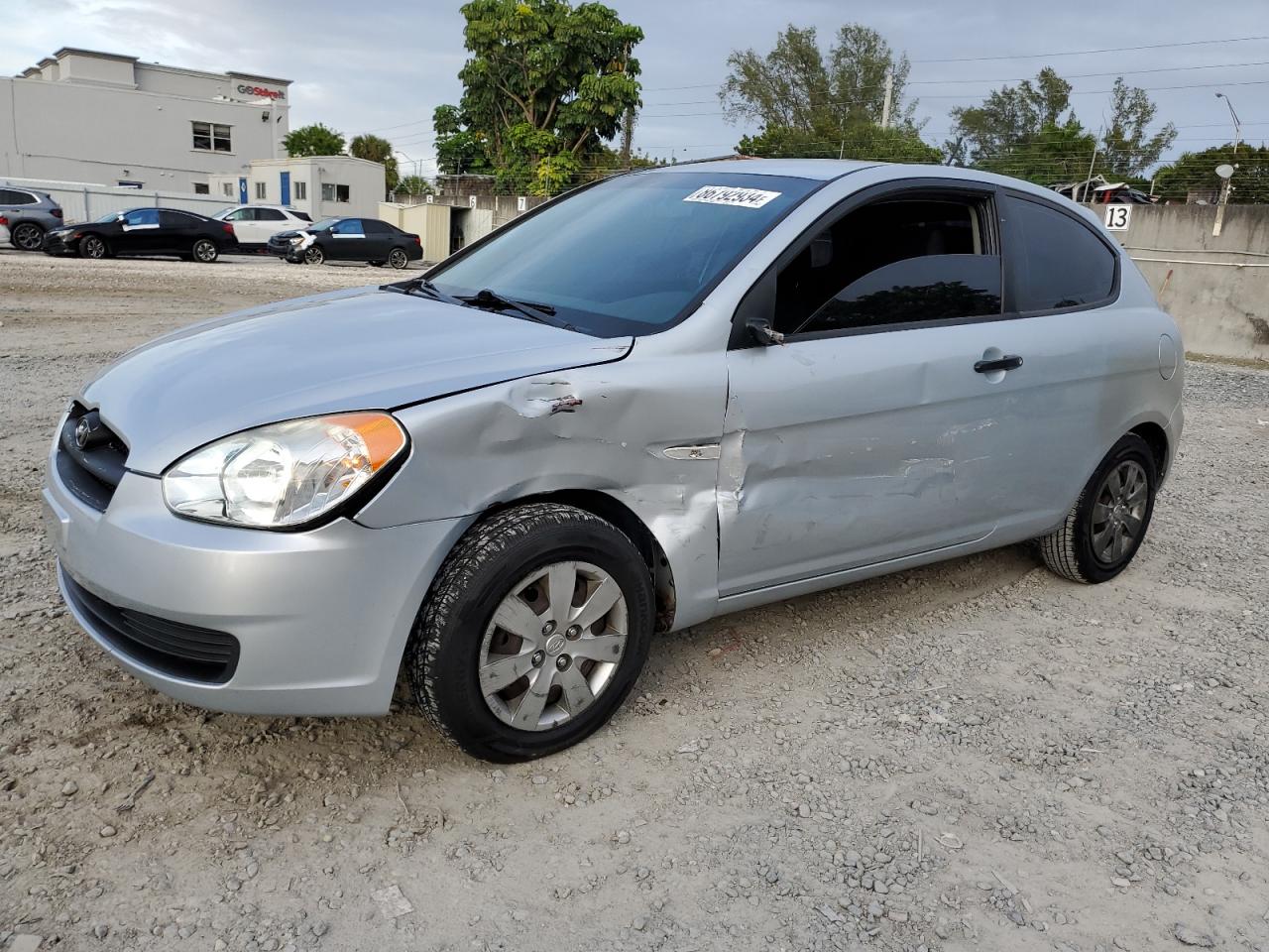 2010 Hyundai Accent Blue for Sale in Opa Locka, FL - Side