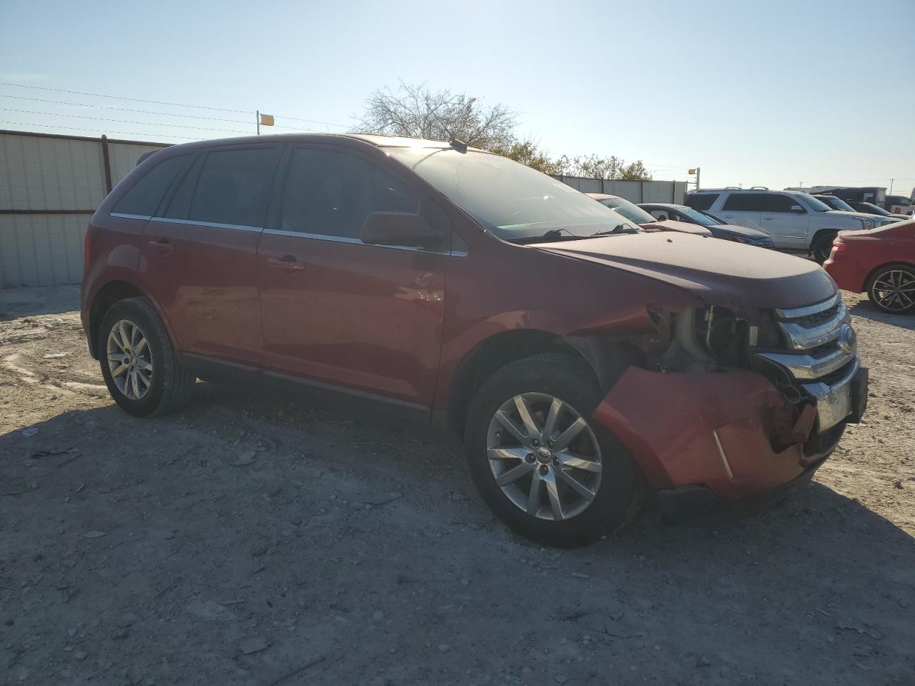 VIN 2FMDK3KC0DBB55216 2013 FORD EDGE no.4