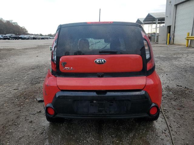  KIA SOUL 2016 Czerwony