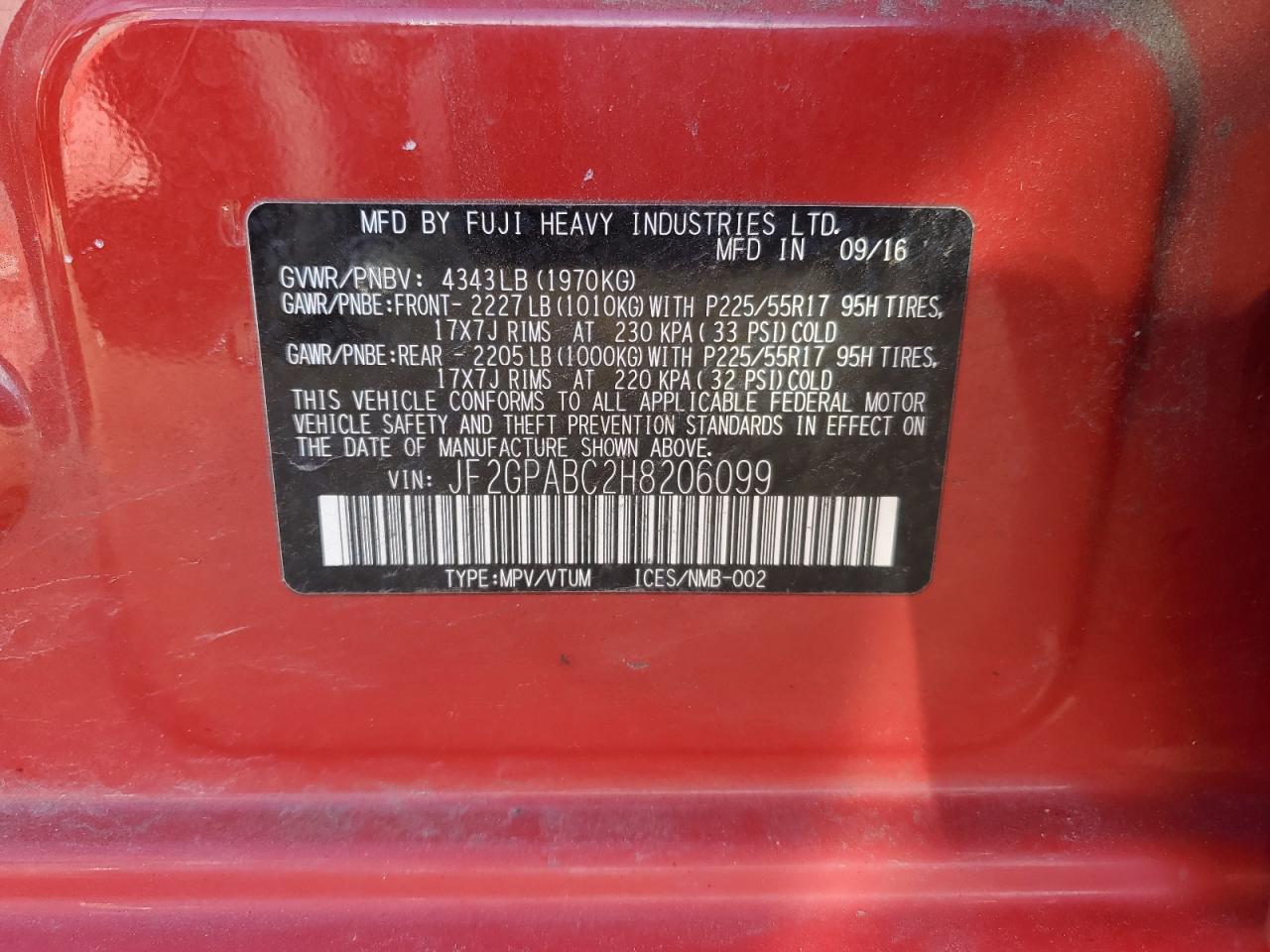 2017 Subaru XV - Image 12