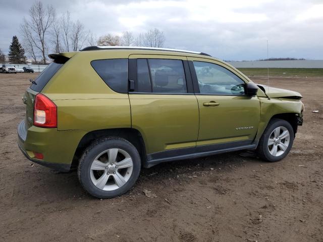 Паркетники JEEP COMPASS 2012 Зеленый